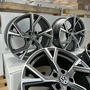 18 Zoll Felgen AF20 grau matt für VW Sharan 7N Tiguan 5N Phaeton Jetta Passat B8 3