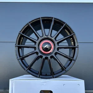 19 Zoll Felgen Damina DM08 schwarz rot für SL SLC SLK Klasse R230 R231 R172 AMG 3