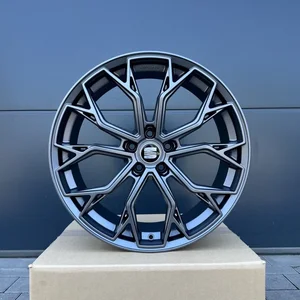 19 Zoll 4 Felgen FF02 grau für Seat Leon 1P 5F KL Cupra Ateca Yeti 5x112
