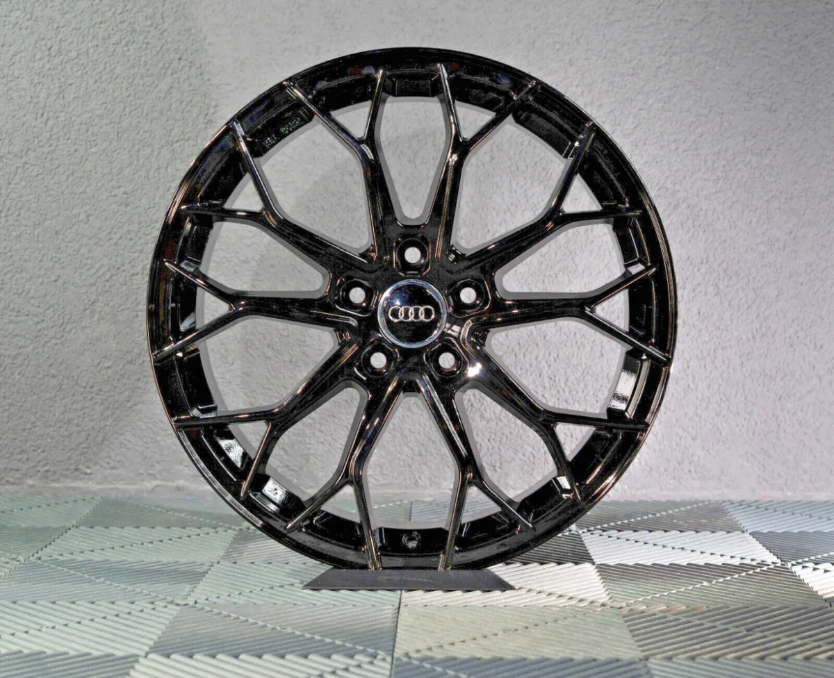 4x 18 Zoll Felgen FF Wheels FF01 schwarz für Audi A4 S4 B6 B7 B8 B81 B9 8E 8H S