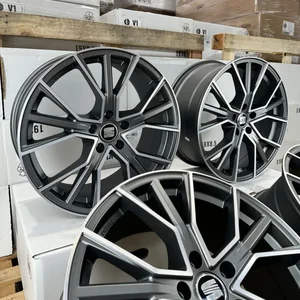 19 Zoll Felgen AF18 schwarz für Seat Leon 5F KL Cupra Tarraco KN FR Hybrid 3