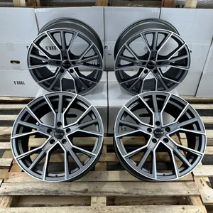 18 Zoll Felgen Avus AF18 grau für Skoda Octavia 1Z 5E NX RS VRS Superb 3T NEU 2