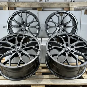 19 Zoll Felgen FF Wheels FF01 anthrazit für VW Tiguan 1 5N VW Phaeton 3D R-Line 2