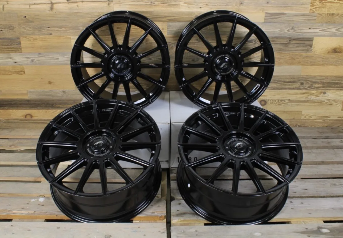 19 Zoll Felgen Damina DM09 schwarz Mercedes CLS CL Klasse W218 C215 C216 CL500