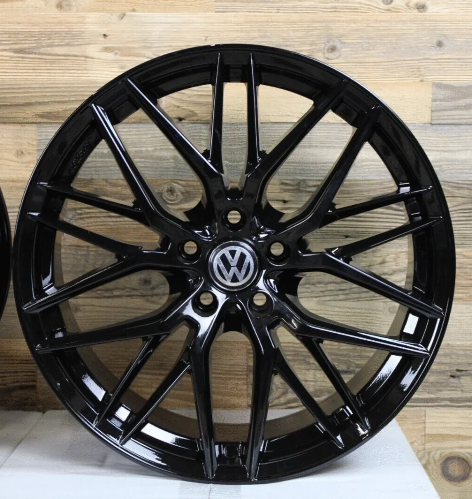 18 Zoll Felgen DM08 schwarz für VW Tiguan 5N 5N1 Arteon 3H Phaeton 3d Scirocco