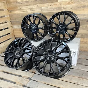 19 Zoll Felgen Damina DM10 schwarz für VW Golf 6 7 8 GTI GTD GTE Passat B6 B7 B8 3