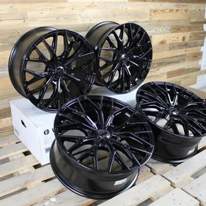 19 Zoll Felgen WH37 schwarz für Mercedes A CLA Klasse W176 245G C118 F2CLA 3