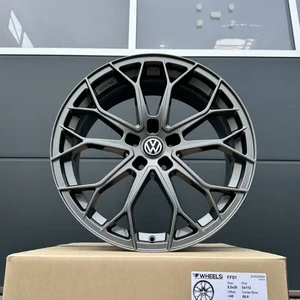 4x 18 Zoll Felgen FF Wheels FF01 anthrazit für VW Passat CC Phaeton 3D Sharan 7N 2