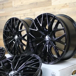 18 Zoll Felgen WH37 schwarz für Seat Leon 1P 5F KL Cupra Ateca Yeti 5x112 2