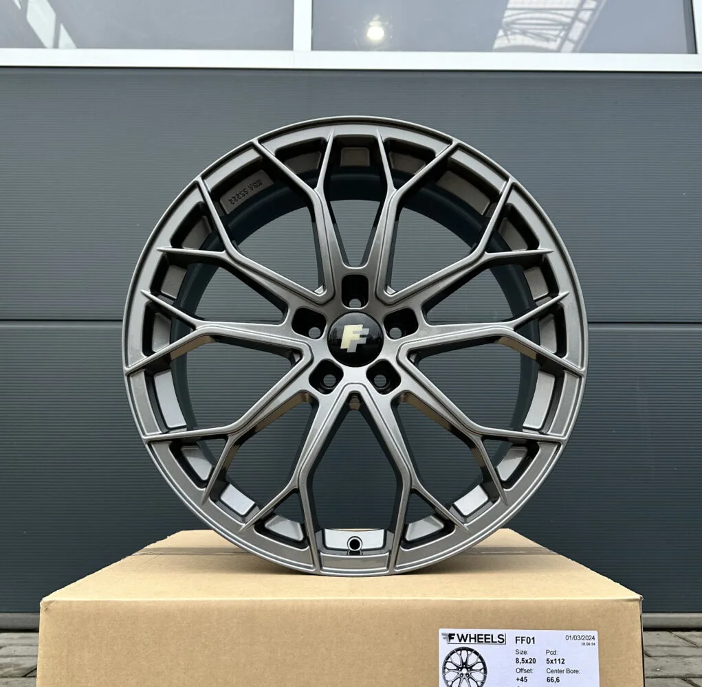 18 Zoll Felgen FF Wheels FF01 anthrazit für Mercedes A35 A45 A45s AMG W177 F2A