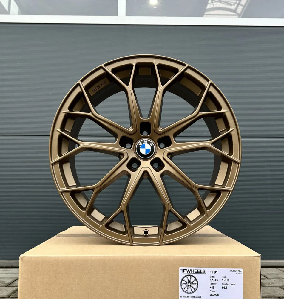 18 Zoll Felgen FF Wheels FF01 bronze für BMW 2er F22 F23 M235i M240i M235 M240