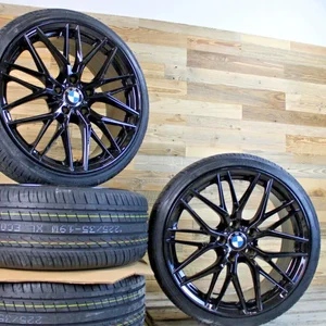 18 Zoll Winterräder Winterreifen Winterkompletträder schwarz BMW 3er e46 Z4 E85 2