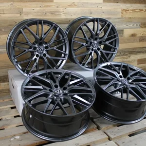 18 Zoll Felgen Damina DM08 anthraz für VW Passat B6 B7 B8 3C Tiguan 5N Touran 1T