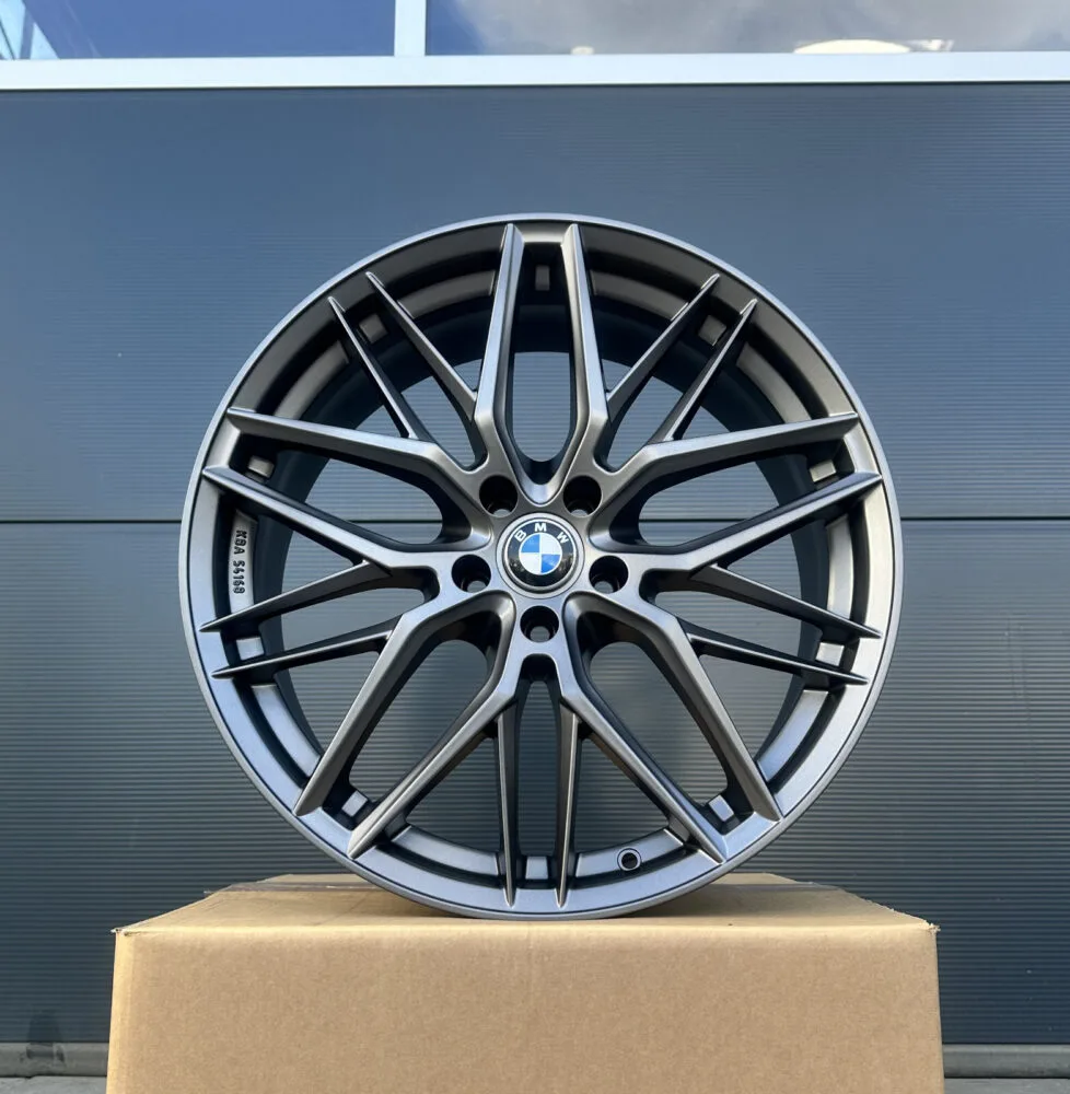 20 Zoll Felgen Damina DM08 grau matt für BMW 3er F30 F31 GT F34 5er F10 X1 e84 M