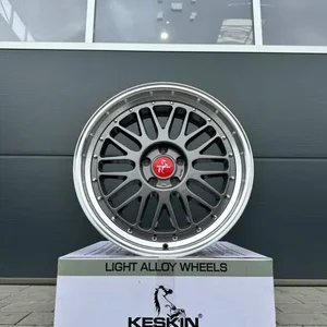 19 Zoll Felgen Keskin KT22 grau für Seat Leon 1P 5F KL Cupra Ateca Yeti 5x112 2