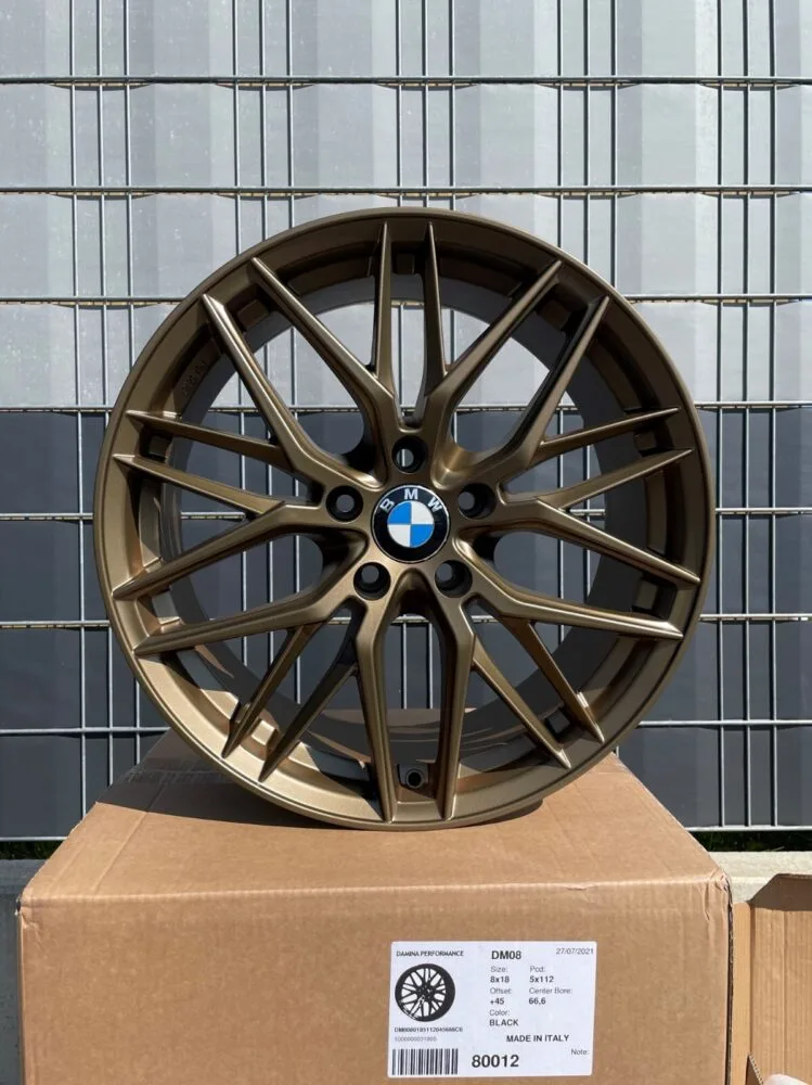 20Zoll Felgen Damina DM08 bronze für BMW 3er F30 F31 F34 GT 4er F32 F33 F36 M 3C