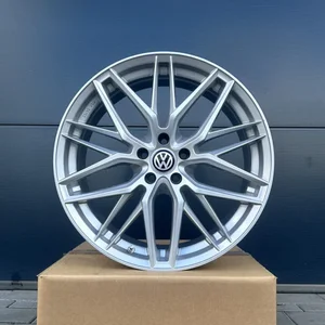 19 Zoll Felgen Damina DM08 Silber für VW Golf 6 7 8 GTI GTD GTE Passat B6 B7 B8 2