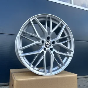 19 Zoll Felgen Damina DM08 Silber für VW Golf 6 7 8 GTI GTD GTE Passat B6 B7 B8 3