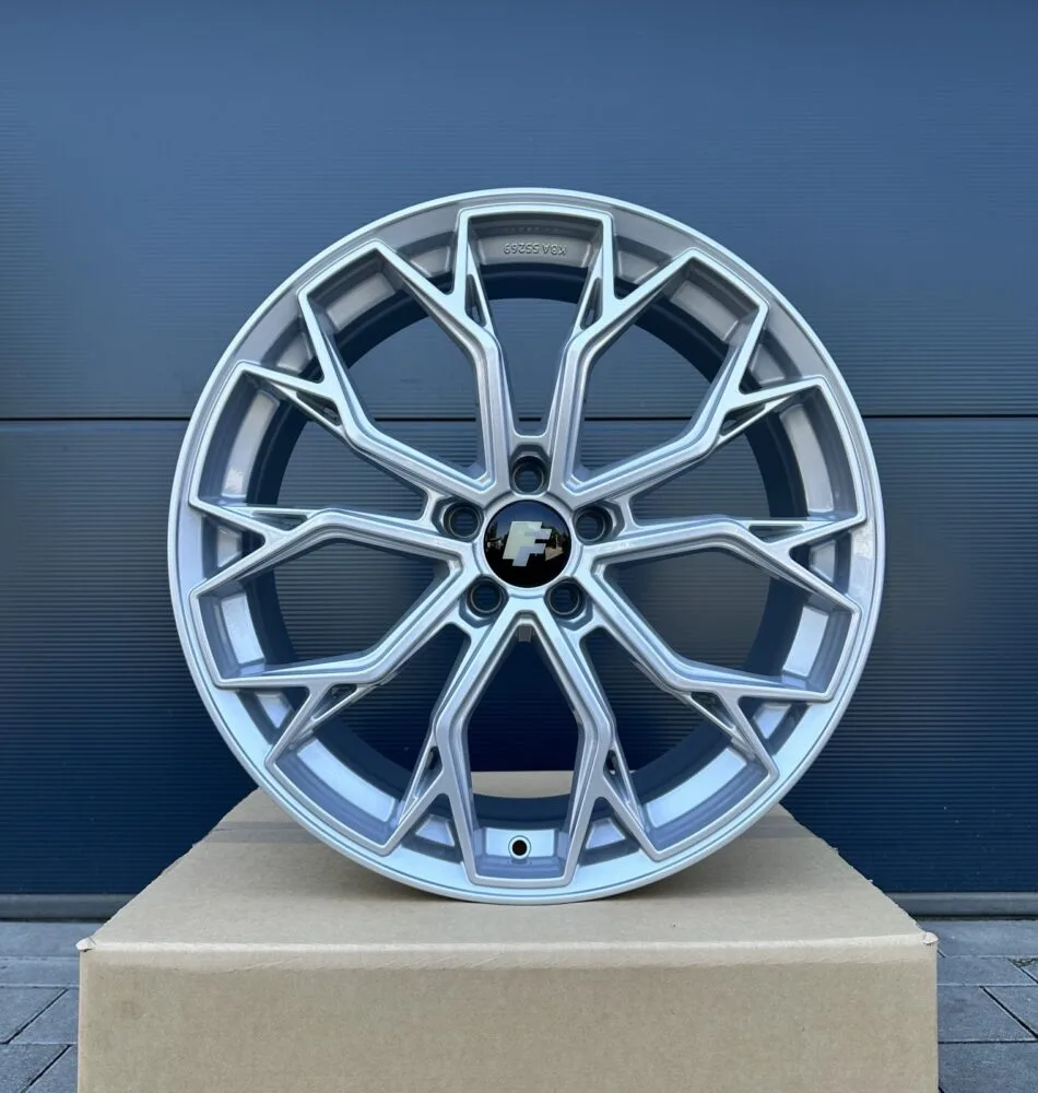 19 Zoll Felgen FF Wheels FF02 silber für GLC  Klasse GLC43 AMG X253 X254 C253