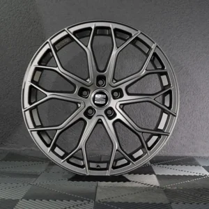 4x NEUE 19 Zoll Felgen NEU FF Wheels FF01 Grau für Seat Alhambra 7N VW Sharan