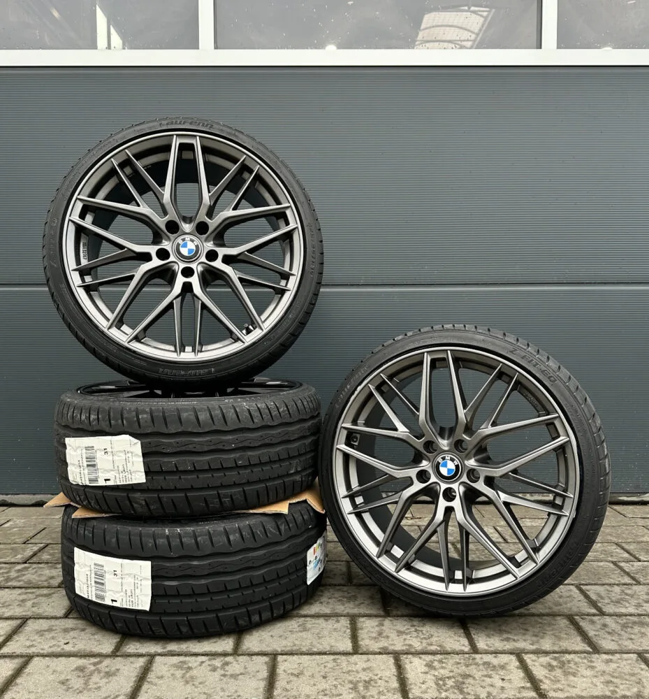18 Zoll Winterräder Winterräder Winterreifen DM08 grau für BMW i4 G4C