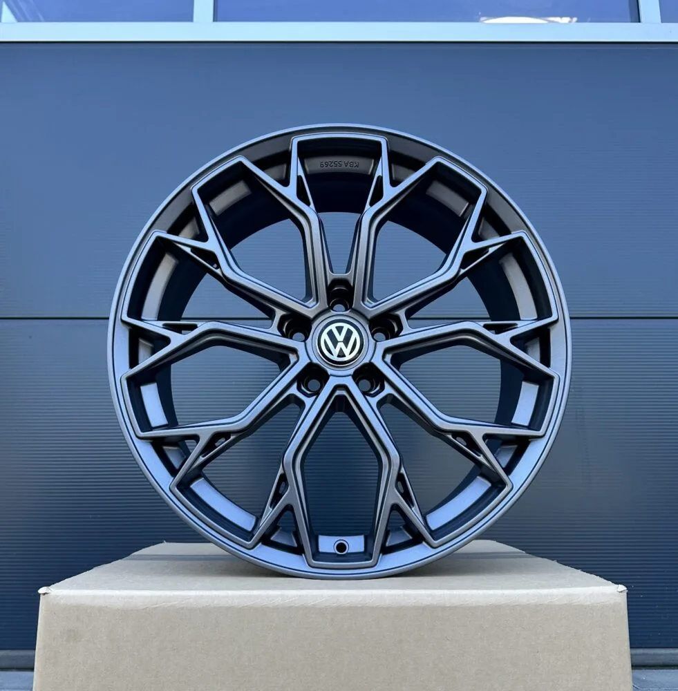19 Zoll Felgen FF02 grau matt für VW Tiguan 5N 5N1 Arteon 3H Phaeton 3d Scirocco