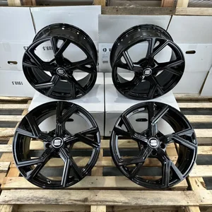 18 Zoll Felgen Avus AF20 schwarz für Seat Leon 1P 5F KL Alhambra 7MS Cupra NEU 2