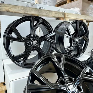 18 Zoll Felgen Avus AF20 schwarz für Seat Leon 1P 5F KL Alhambra 7MS Cupra NEU 3