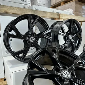 18 Zoll Felgen AF20 schwarz für VW Arteon 3H Passat B5 B6 B7 B8 3C CC Scirocco 3