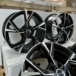 18 Zoll Felgen Avus AF20 schwarz für Mercedes C Klasse W204 W205 S204 S205 AMG 3