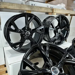 18 Zoll Felgen AF20 schwarz für Mercedes C E CLS CLK Klasse W203 W211 W218 W209 3