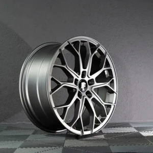 19 Zoll Felgen FF Wheels FF01 Grau für Mercedes S CL GLK EQB Klasse W220 C215 3