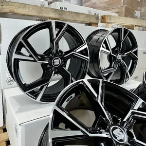 18 Zoll Felgen AF20 schwarz für Seat Ateca 5FP Formentor KM Alhambra 7N Cupra 3