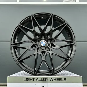 4x 19 Zoll Felgen MAM B2 B2N schwarz für BMW 3er G20 G21 G3K G3L M Performance