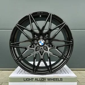 4x 19 Zoll Felgen MAM B2 B2N schwarz für BMW 3er G20 G21 G3K G3L M Performance 2