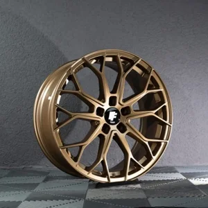 4x 19 Zoll Felgen NEU FF Wheels FF01 Bronze AUDI RS3 GY Vorderachse 1x NACHKAUF 3