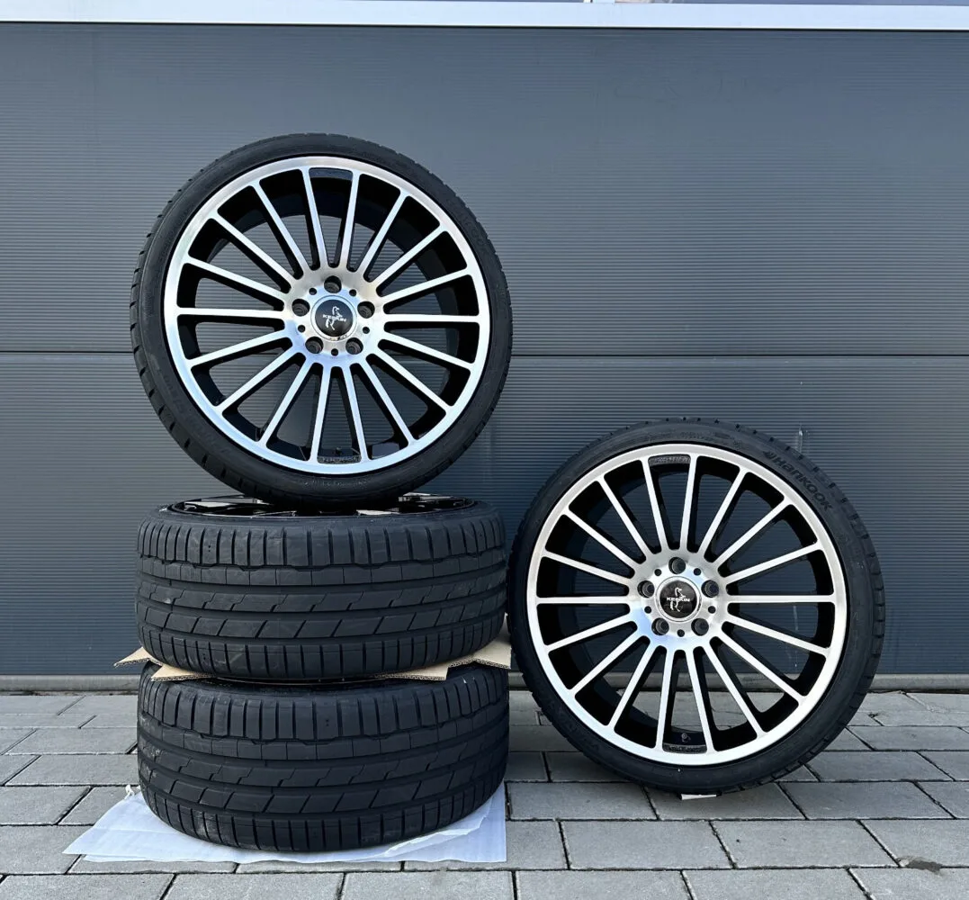 KT15 19 Zoll Felgen 4 Winterräder HANKOOK 255/35 Kompletträder Mercedes CLS W218