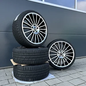 KT15 19 Zoll Felgen 4 Winterräder HANKOOK 255/35 Kompletträder Mercedes CLS W218 2