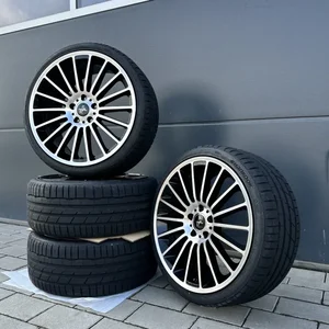 KT15 19 Zoll Felgen 4 Winterräder HANKOOK 255/35 Kompletträder Mercedes CLS W218 3