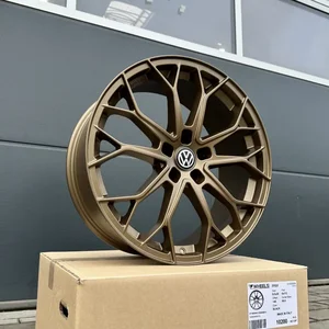 20 Zoll Felgen FF Wheels FF01 bronze für VW Golf 7 8 GTI GTD GTE 7R 8R TCR CS R 3