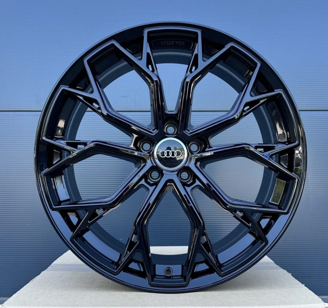 4x 19 Zoll Felgen FF02 schwarz für Audi A4 S4 B8 B81 Q2 Q3 GA 8U 8U1 S-Line S