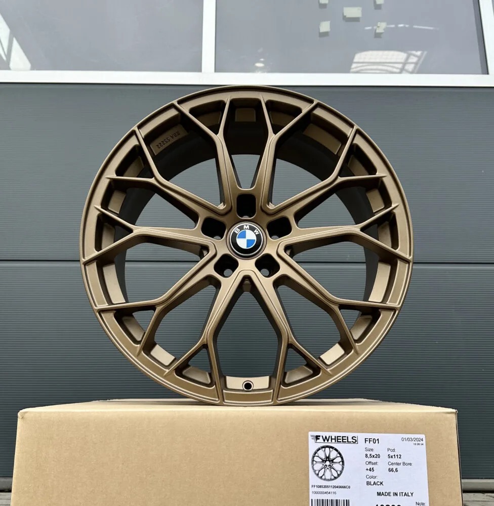 20 Zoll Felgen FF Wheels bronze für BMW X1 X2 iX1 F48 F39 U11 U10 U1X M35i M