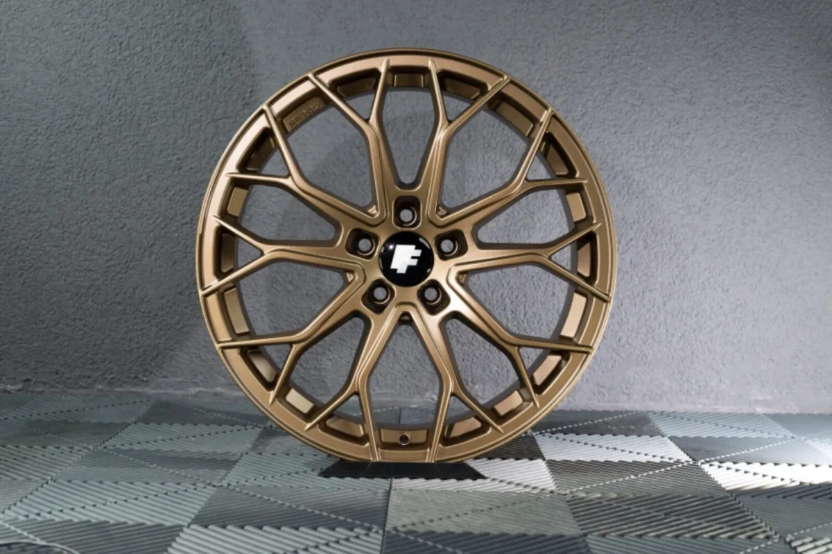 4x 19 Zoll Felgen FF Wheels FF01 Bronze für BMW 5er G30 G31 M550i M550d M550 M