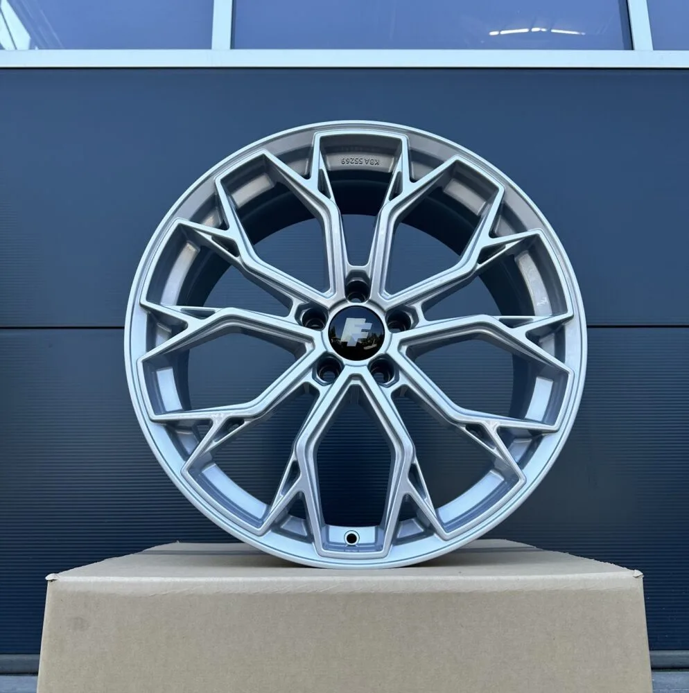 4x 19 Zoll Felgen NEU FF Wheels FF02 silber für Skoda Kodiaq NS FR Superb 3T RS