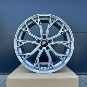 4x 19 Zoll Felgen NEU FF Wheels FF02 silber für Skoda Kodiaq NS FR Superb 3T RS 2