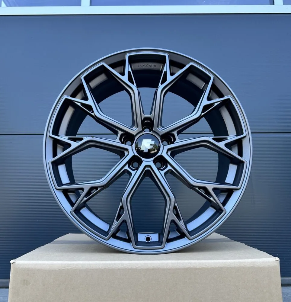 19 Zoll Felgen FF Wheels FF02 grau matt für Mercedes GLC Klasse X253 X254 GLC43