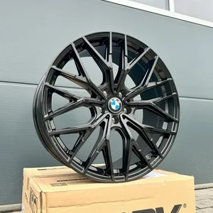 4x 18 Zoll Felgen WH37 schwarz für BMW 4er G22 G23 G26 G4C M Performance 3