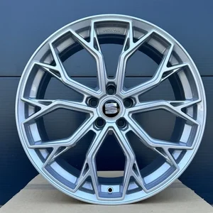 19 Zoll 4 Felgen FF02 silber für Seat Leon 1P 5F KL Cupra Ateca Yeti 5x112