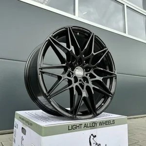 4x 19 Zoll Felgen MAM B2 B2N schwarz für Mercedes SLK SLC Klasse R170 R171 R172 3
