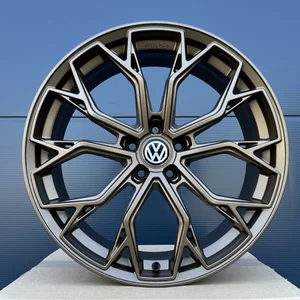 19 Zoll Felgen FF Wheels FF02 Bronze für VW Golf 7 8 GTI Clubsport TCR 7R 8R